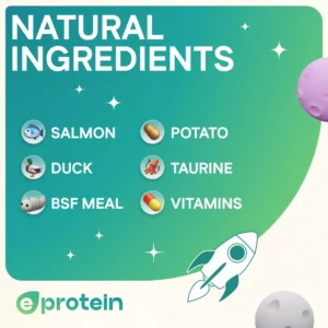 Cat Treats With Salmon Cream, 168g, E-Protein, Hypoallergenic