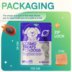 Dog Treats With Duck Jerky, 250g, E-Protein, Hypoallergenic