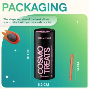 Dog Treats With Salmon Strip,150g, E-Protein, Hypoallergenic