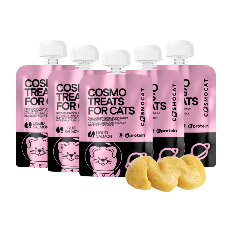 Cat Treats With Salmon Cream, 50g, E-Protein, Hypoallergenic