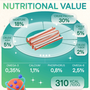 Dog Treats With Salmon Sandwich, 100g, E-Protein, Hypoallergenic