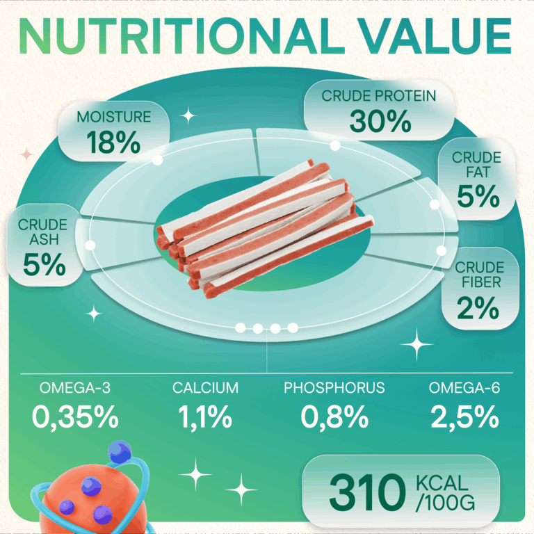 Dog Treats With Salmon Sandwich, 100g, E-Protein, Hypoallergenic