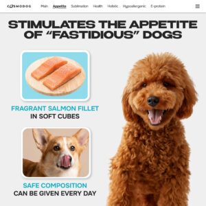 Cosmodog Freeze Dried Treats Salmon Cube 60 g