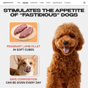 Cosmodog Freeze Dried Treats Lamb Cube 100 g