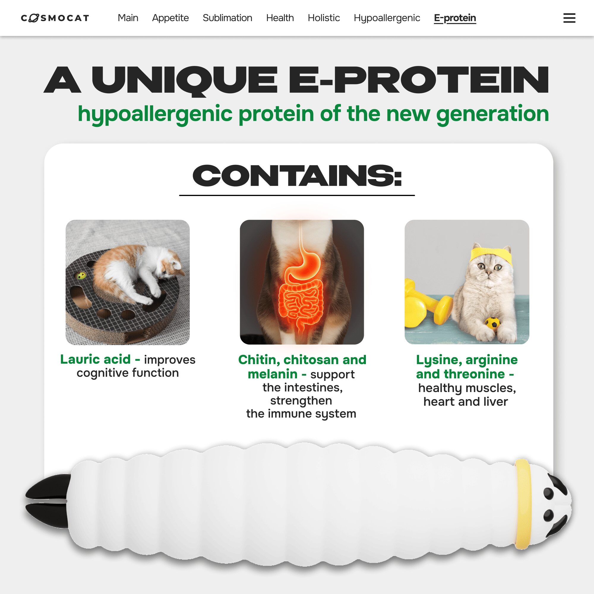 Cosmocat Freeze Dried Treats Catnip Stick 35 g