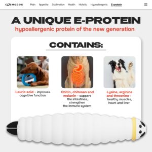 Cosmodog Freeze Dried Treats Lamb Cube 100 g