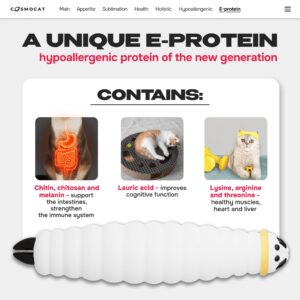 Cosmocat Freeze Dried Treats Duck with Cranberries 60 g