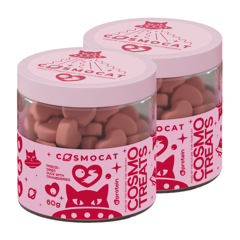 Cosmocat Freeze Dried Treats Duck with Cranberries 60 g