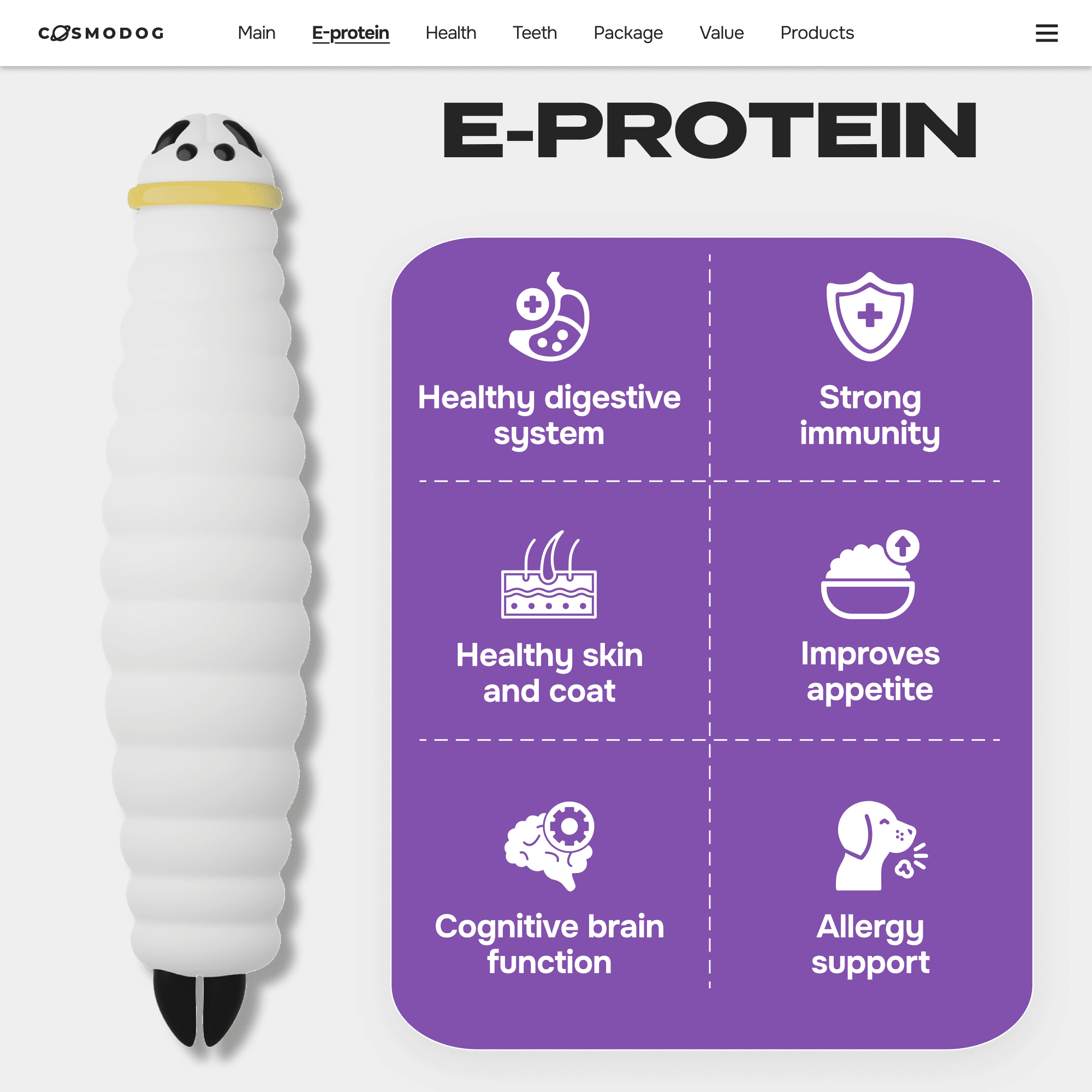 Cosmodog Dry Food Duck Regular Medium & Large breed 2 KG