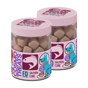 Cosmodog Freeze Dried Treats Salmon Cube 60 g