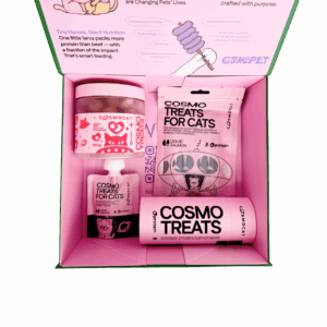 Cosmocat Gift Box with Lickable and Freeze Dried Treats, 362 g