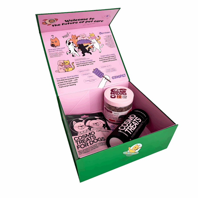 Cosmodog Gift Box with Training and Functional Treats, 350 g
