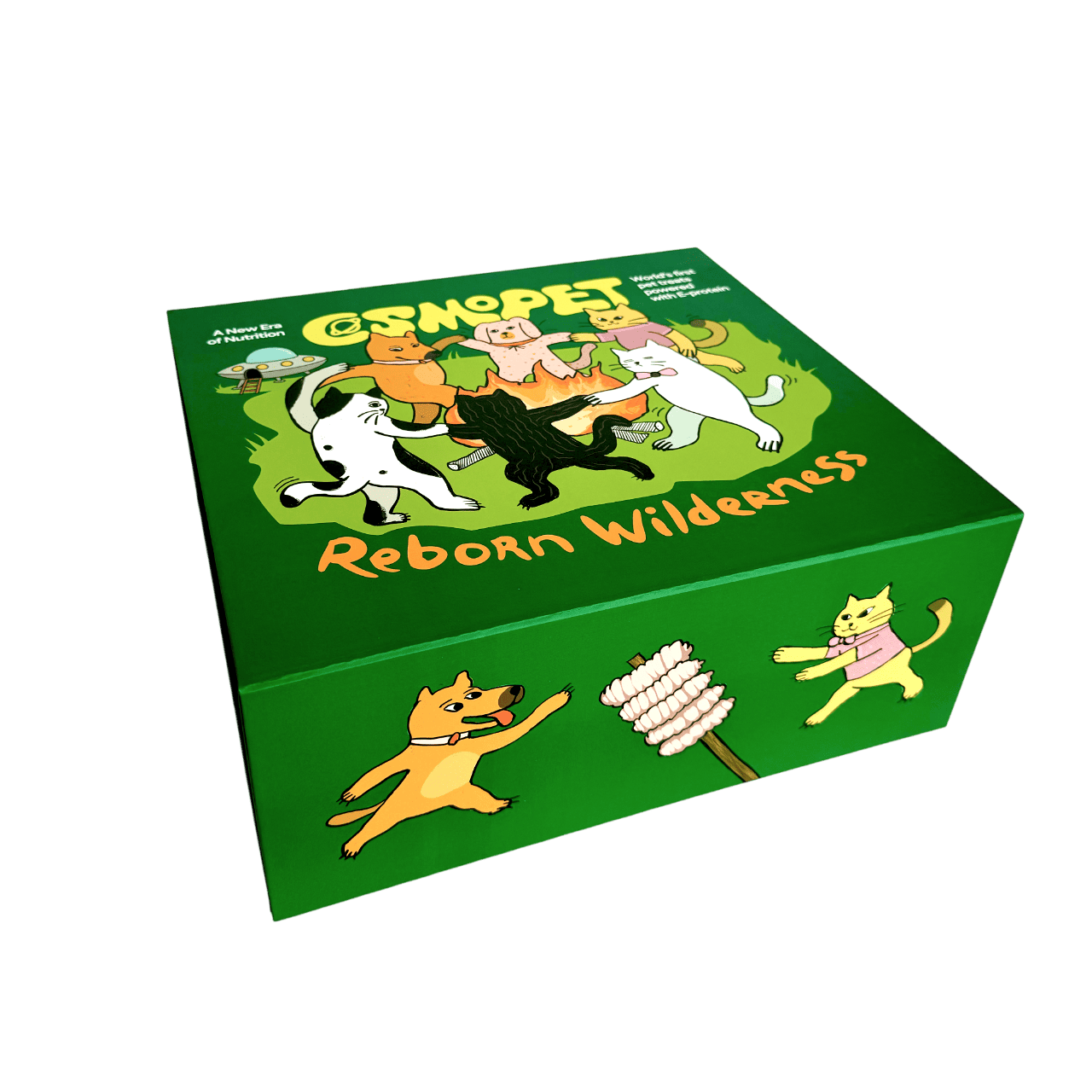 Cosmocat Gift Box with Lickable and Freeze Dried Treats, 362 g